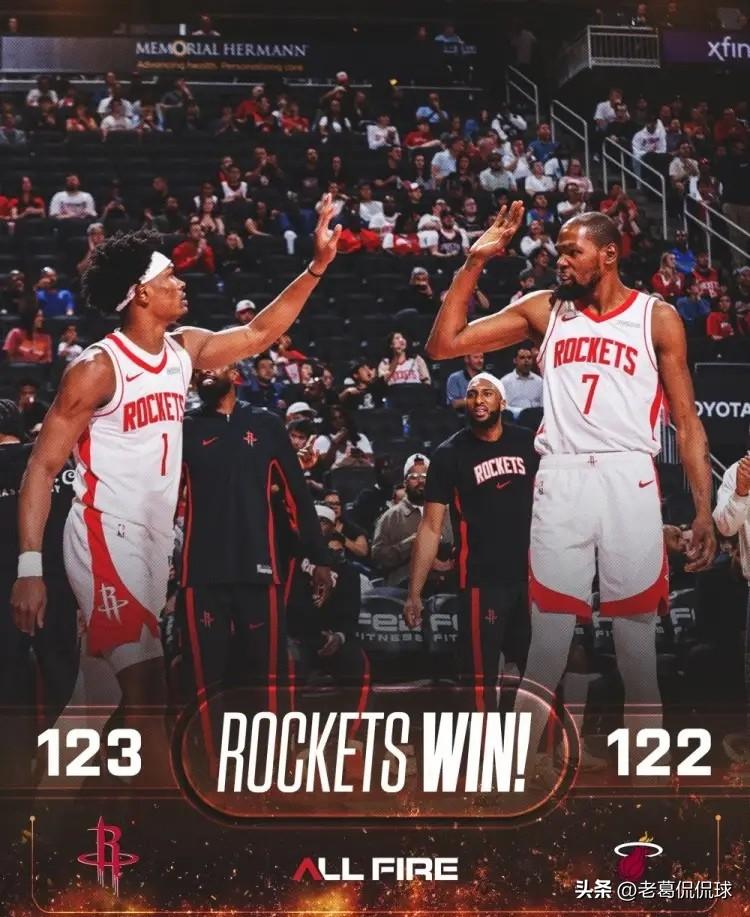 我真为火箭超级新星谢波德鸣不平！在今天火箭主场以123：122险胜热火的赛后，火