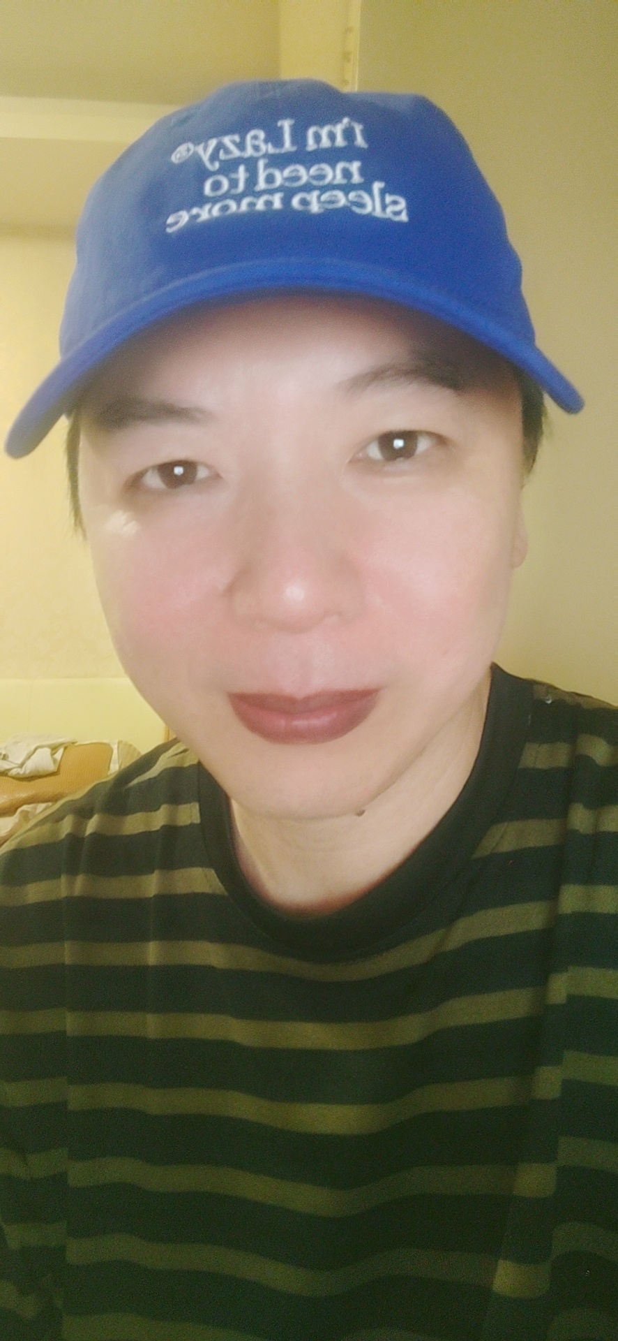 I'm lazy need to sleep more 