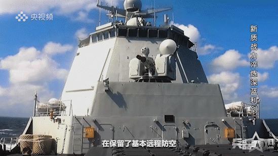 央视确认052D导弹驱逐舰具有对陆纵深攻击、海基反导和超远程反舰能力。

央视官