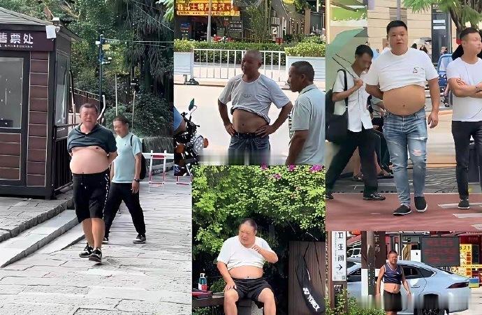 中国男式比基尼被老外模仿 