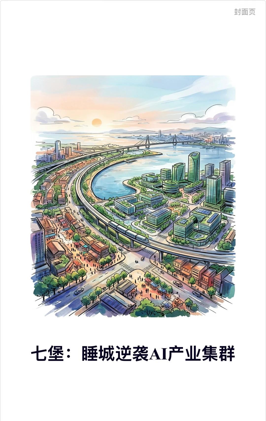 七堡：睡城逆袭AI产业集群
七堡：睡城逆袭AI产业集群
杭州七堡的蜕变，藏着城市
