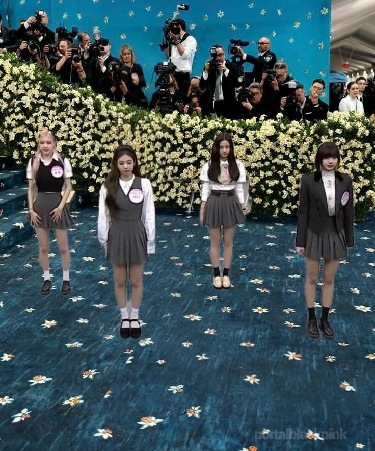 BLACKPINK Met Gala生图有了