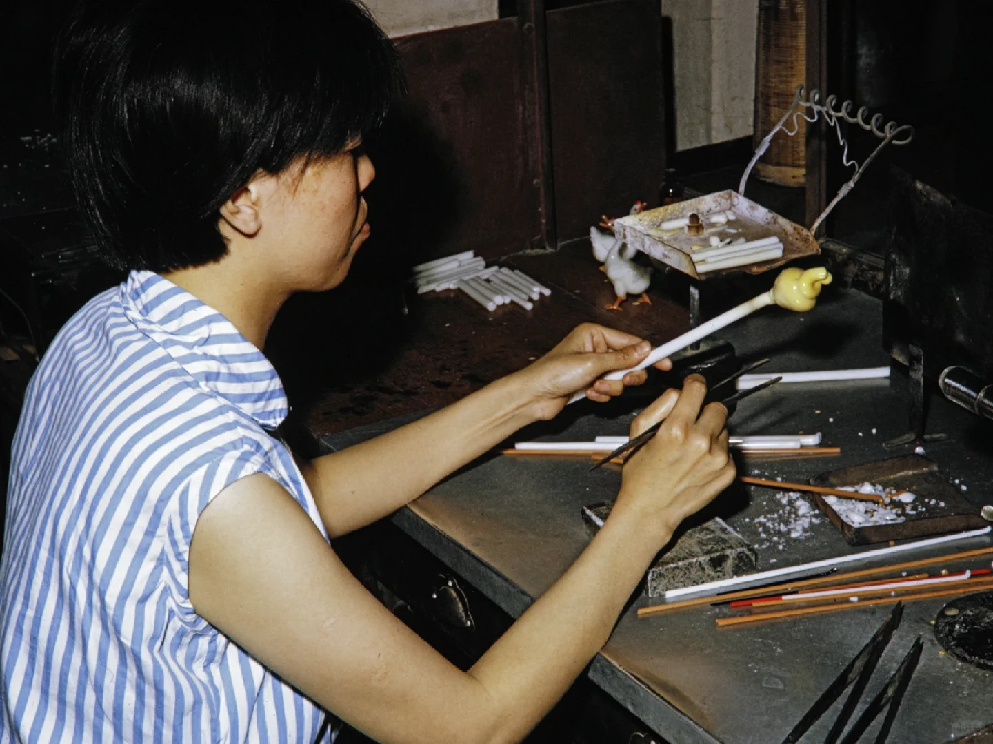 1973年的工艺美术技师