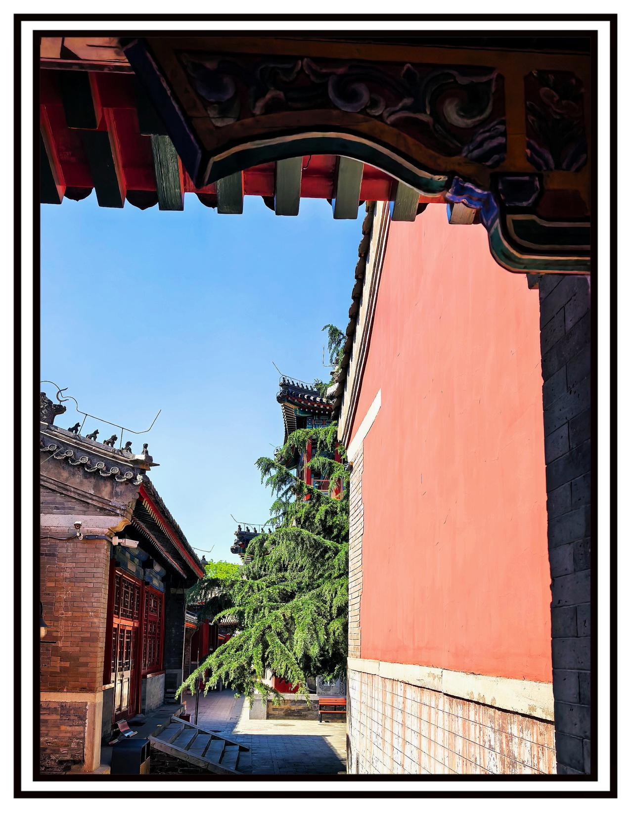古寺庙建筑随手拍五月北京万寿寺
