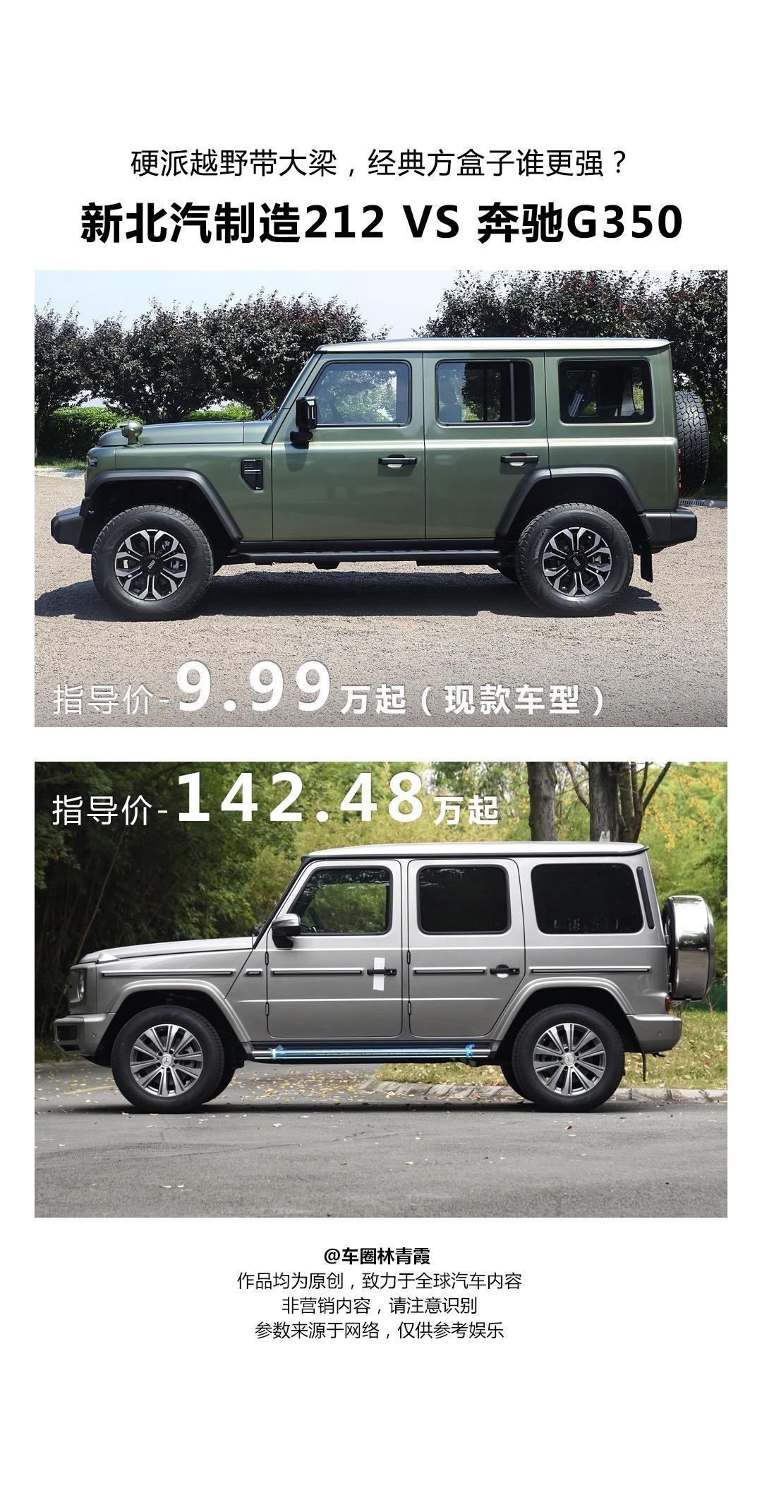 “国产小G”来了！仅需一辆奔驰大G购置税的价格，年轻人们，你们会买单吗？