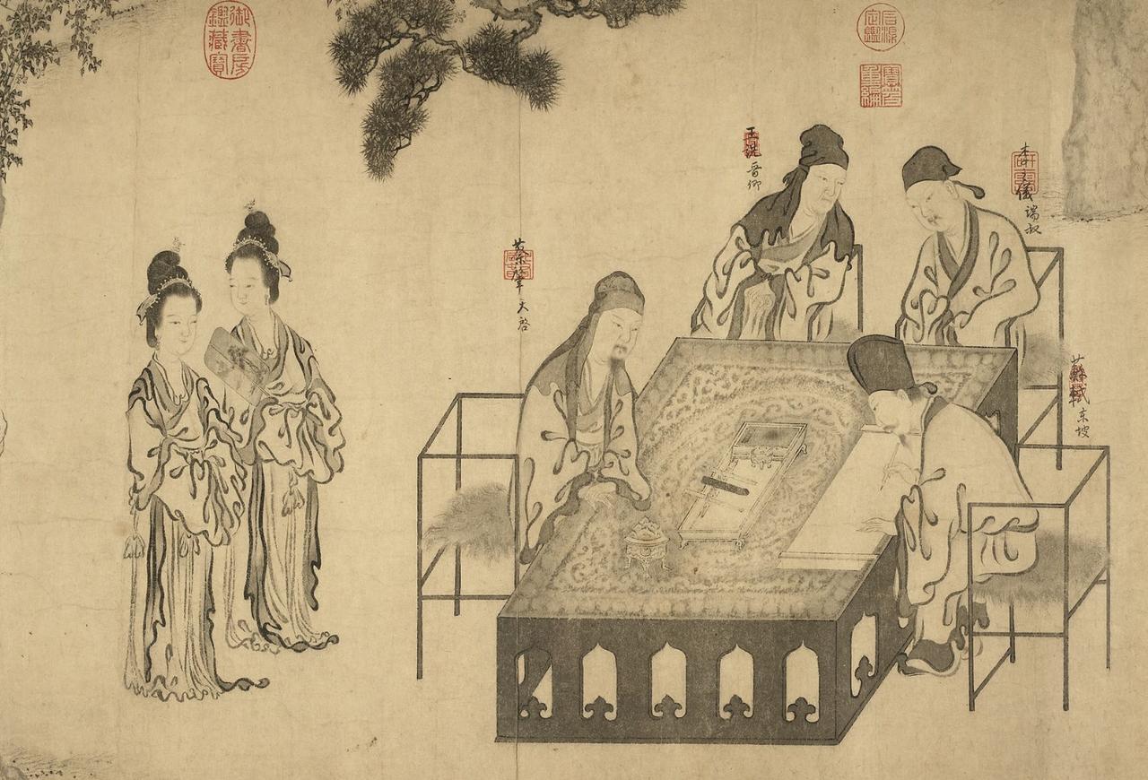 在宋代官员士大夫家里边一般都有一些家妓，有些人家妓比较多，比如说张镃家里的家妓有