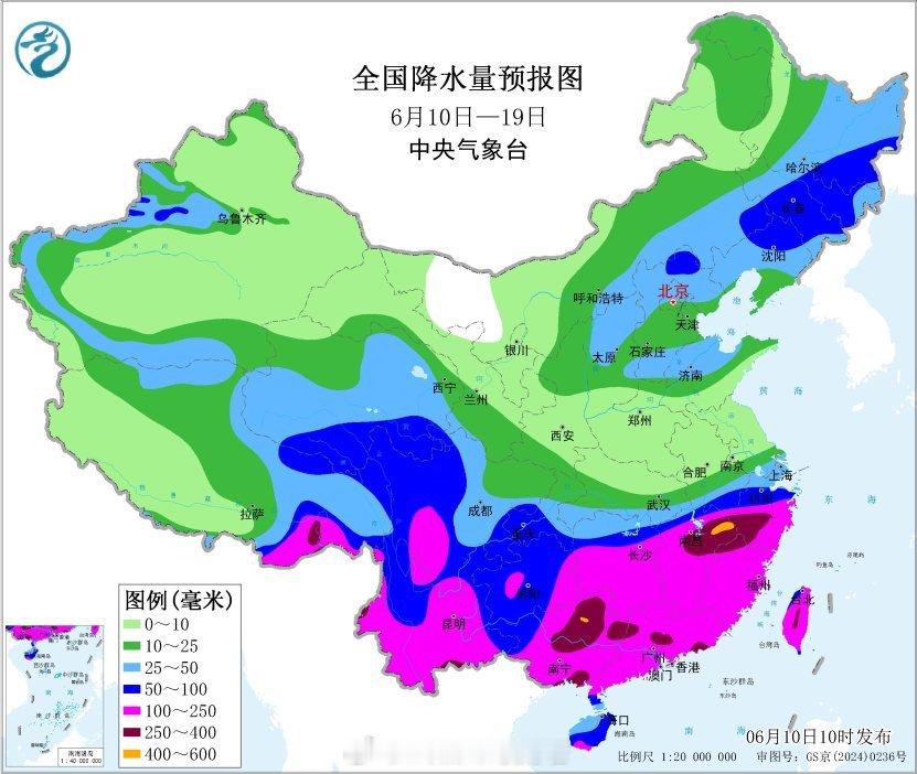 气象观察团 江南华南是副高北侧的系统性强降雨，东北 华北是冷涡雨 西南地区是季风