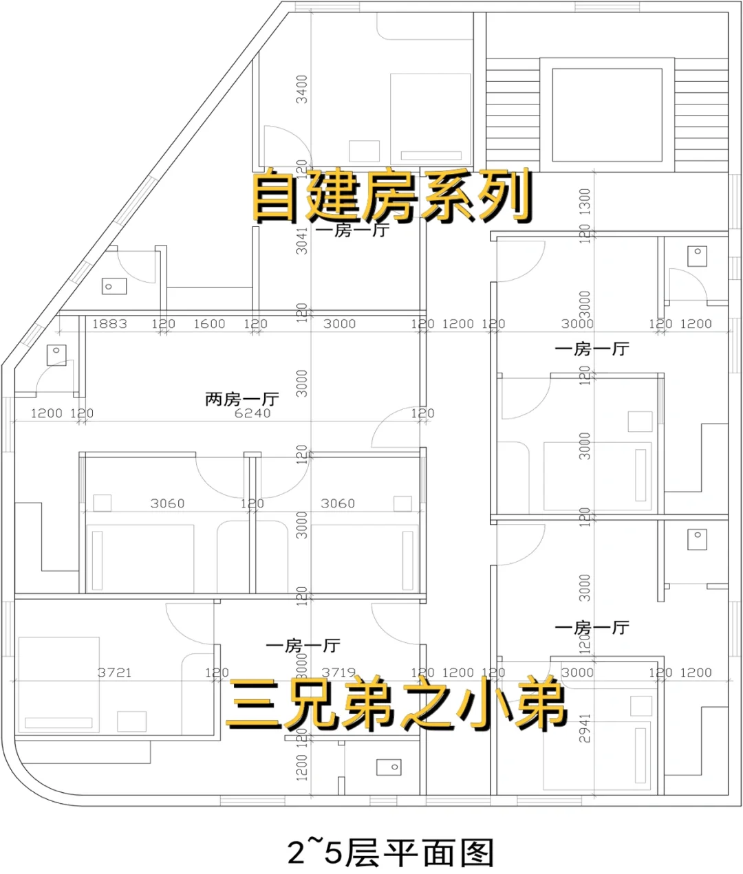 自建房系列！（三兄弟）