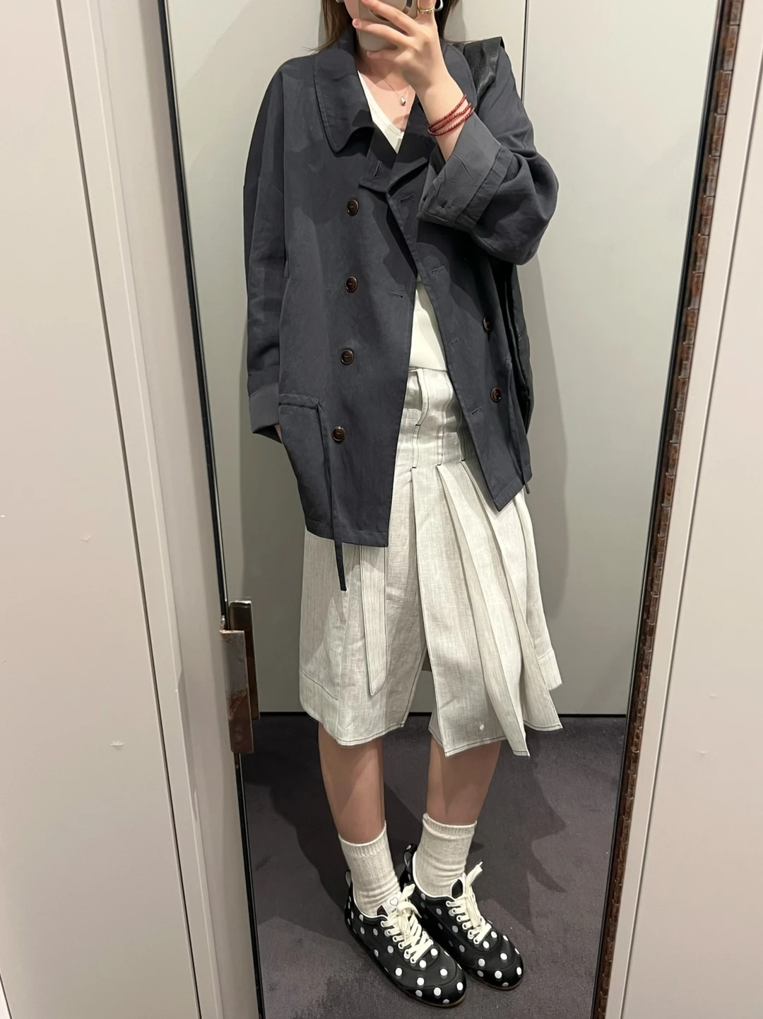 COS试衣间｜好喜欢这一套！清冷气质感