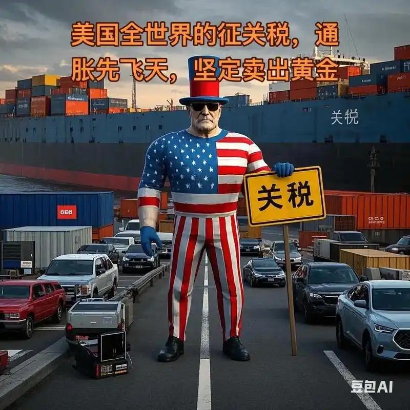 特朗普这波死磕关税，根本不是什么为了美国制造业，算盘打得比谁都精。
去年他绕开国