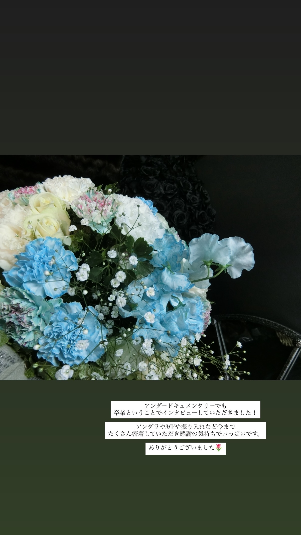 佐藤璃果「🌷母と一緒に.チューリップを見ました」　licagram
