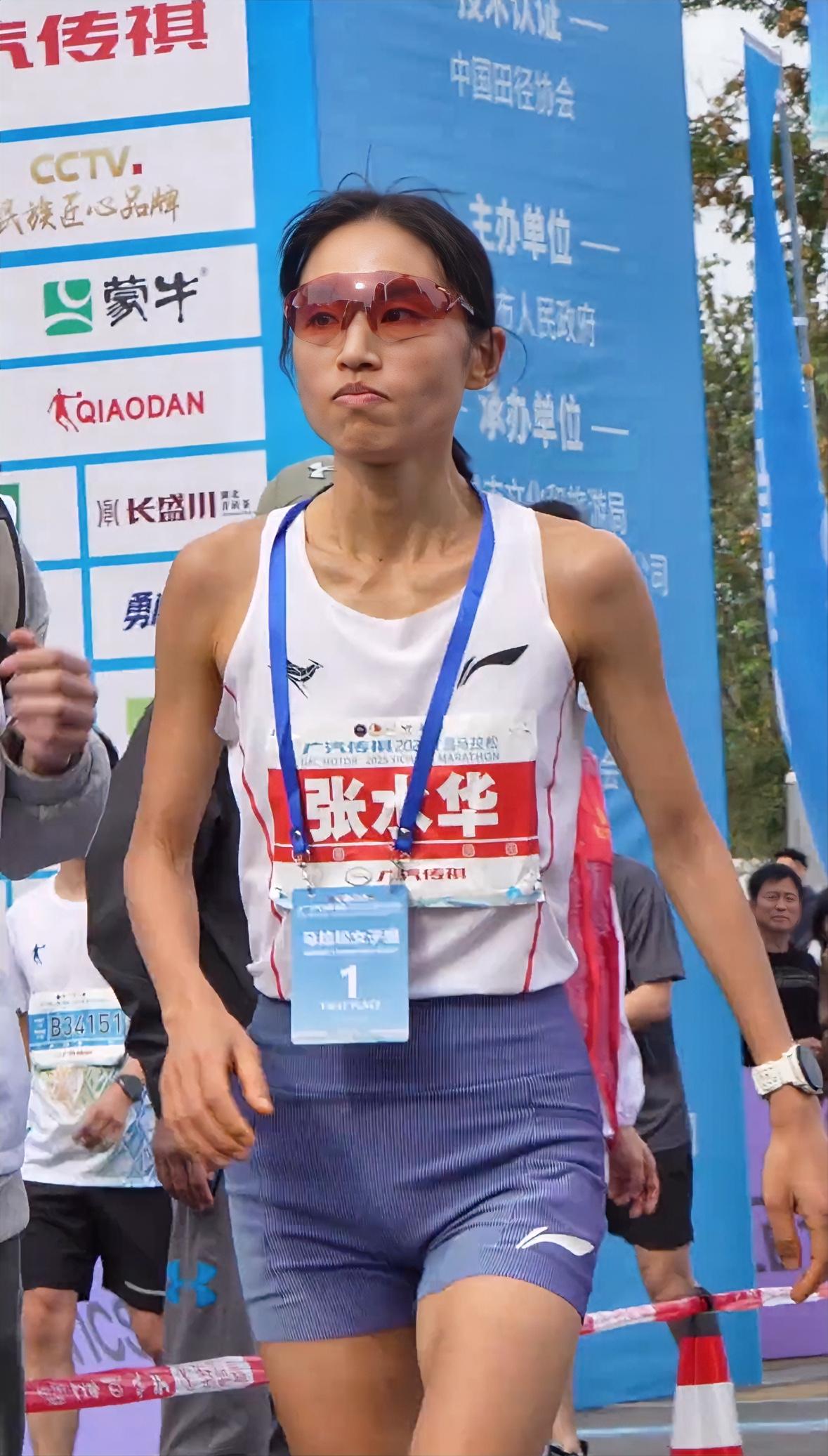 张水华再次夺冠，不得不说张水华实力很强，继调休风波后最快女护士张水华跑马又一次夺