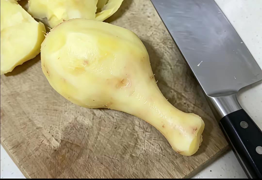 快吃不起鸡腿了，看啥都像鸡腿！
