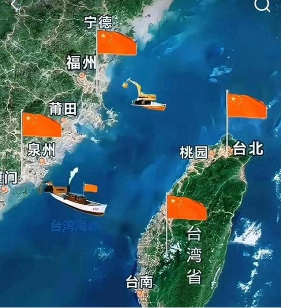 美国一直在拿台海搞事情，结果发现，台湾海峡不能进了，直接成为了中国的内海，要通过