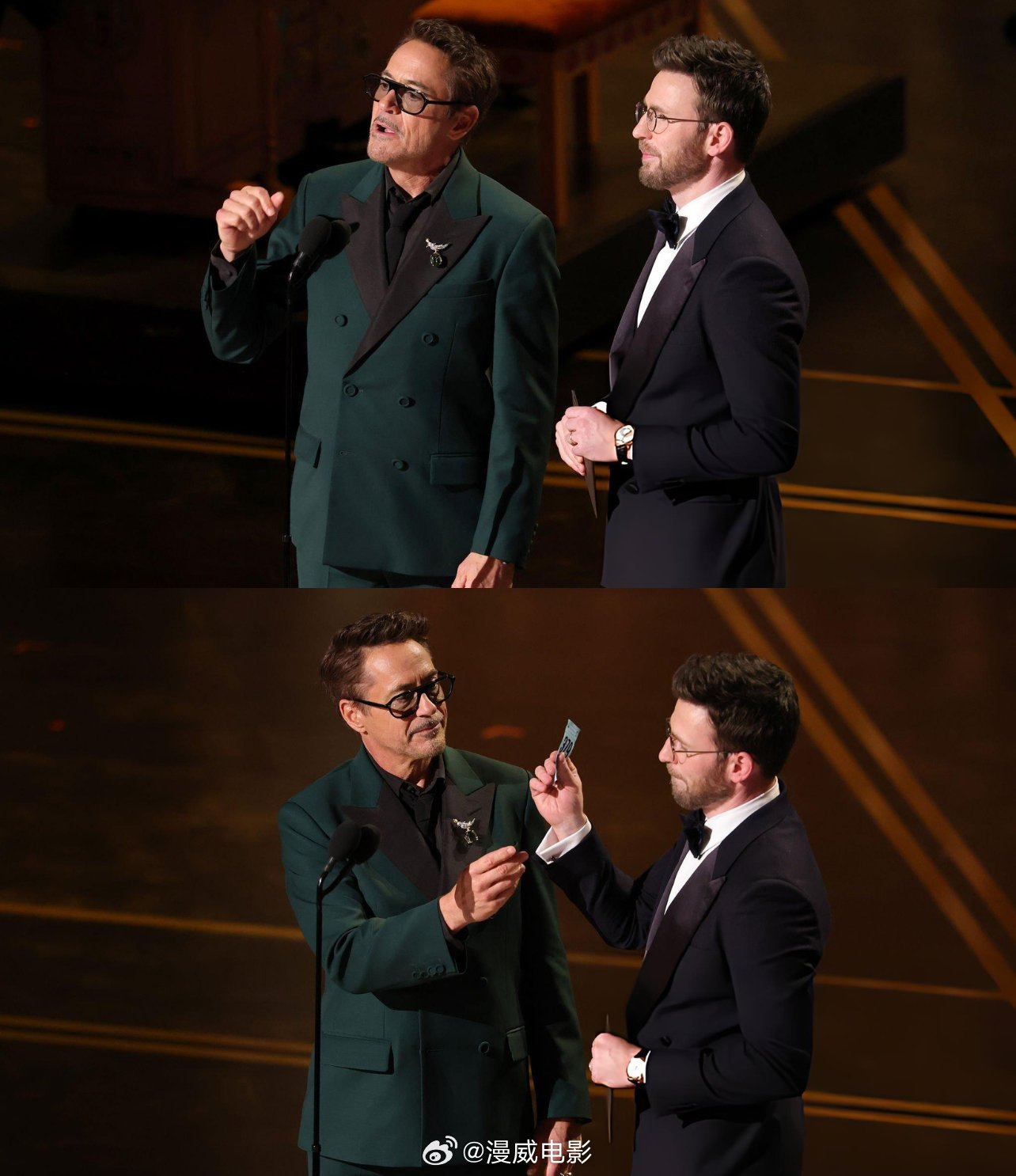 唐尼和桃子在奥斯卡重聚！老唐毁灭博士装