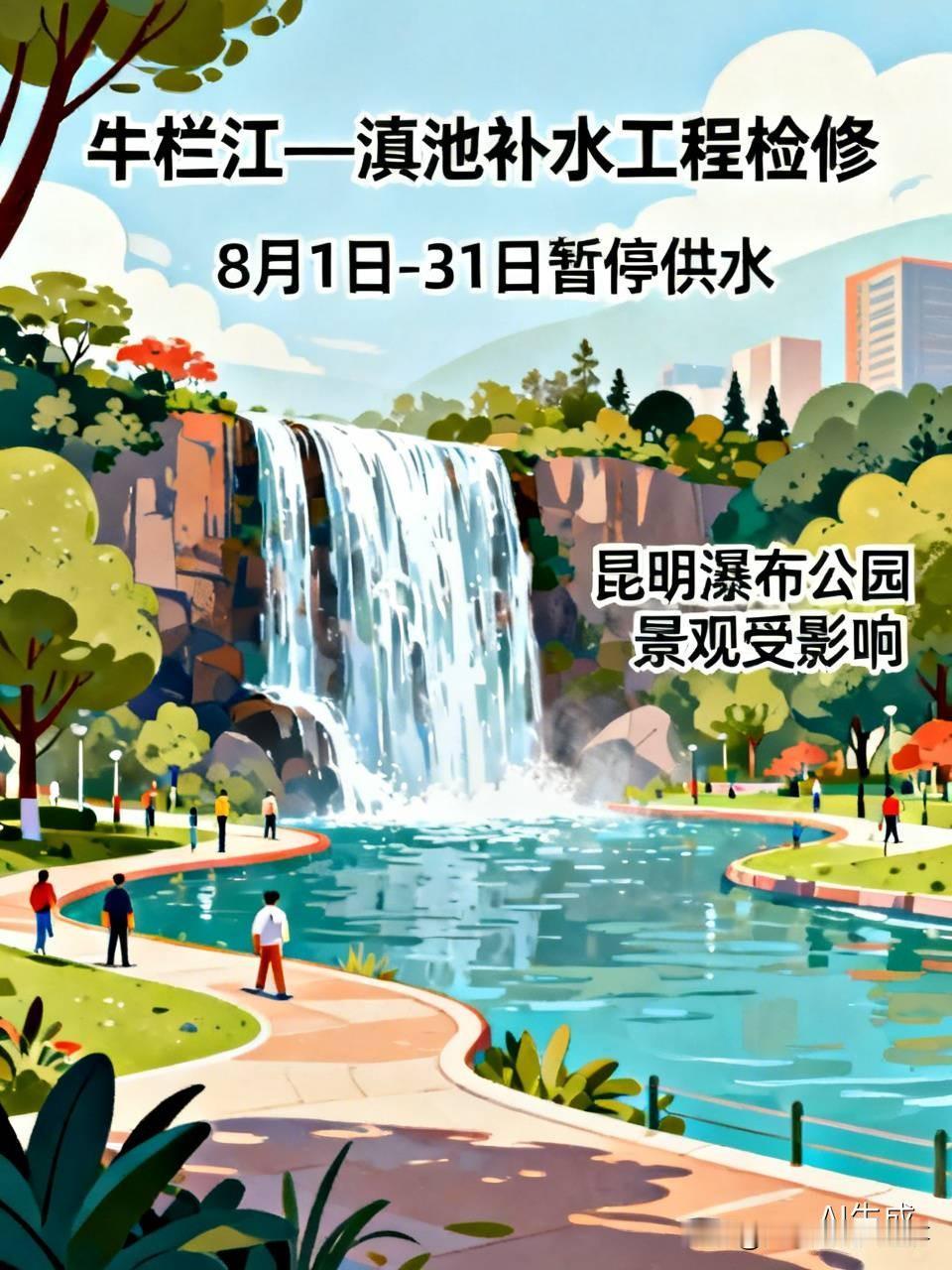 牛栏江—滇池补水工程要暂停供水31天，这事儿来得突然。
为保障工程长期稳定运行搞
