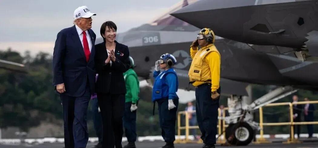 鸿门宴！高市早苗白宫受辱，日本被逼参战，饿疯的美国要把日本榨干
 
这哪是国事访