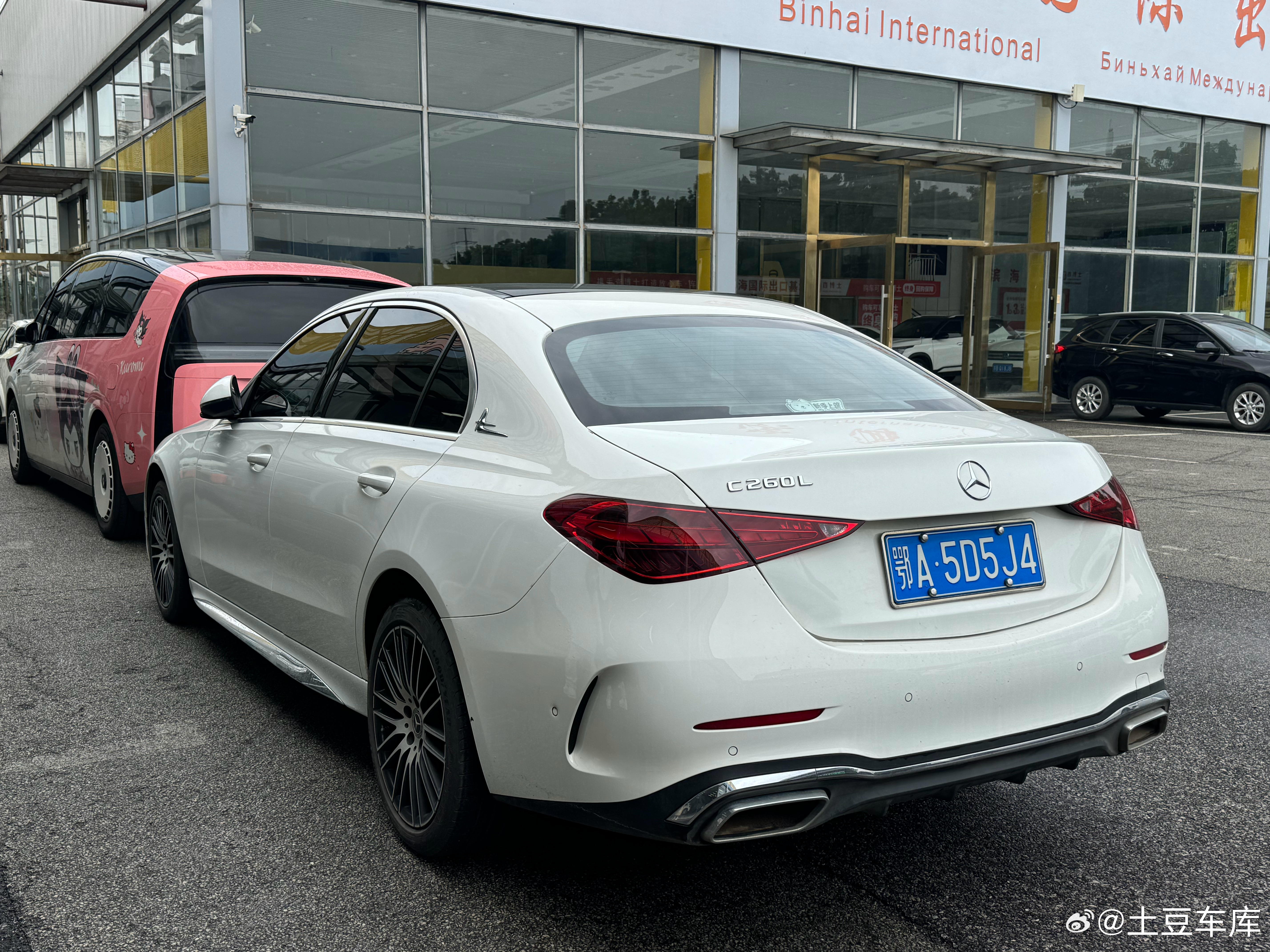 最新到店2024款奔驰C260L运动型2024年4月上牌 5.2万公里2处钣喷 