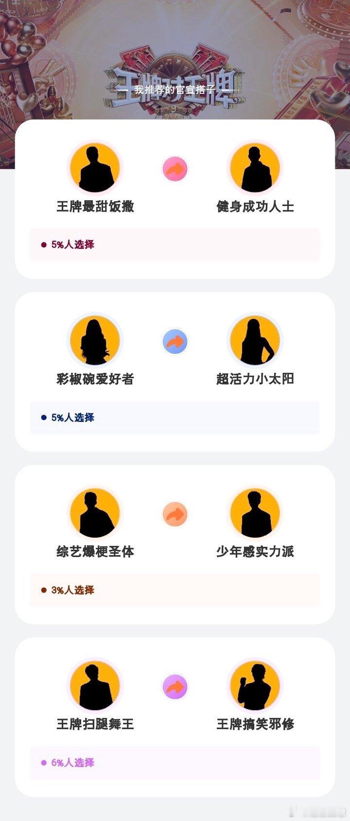 王牌9互宣搭子真听网友劝王牌对王牌王牌对王牌9官宣玩出花，网友呼声的互宣搭子安排
