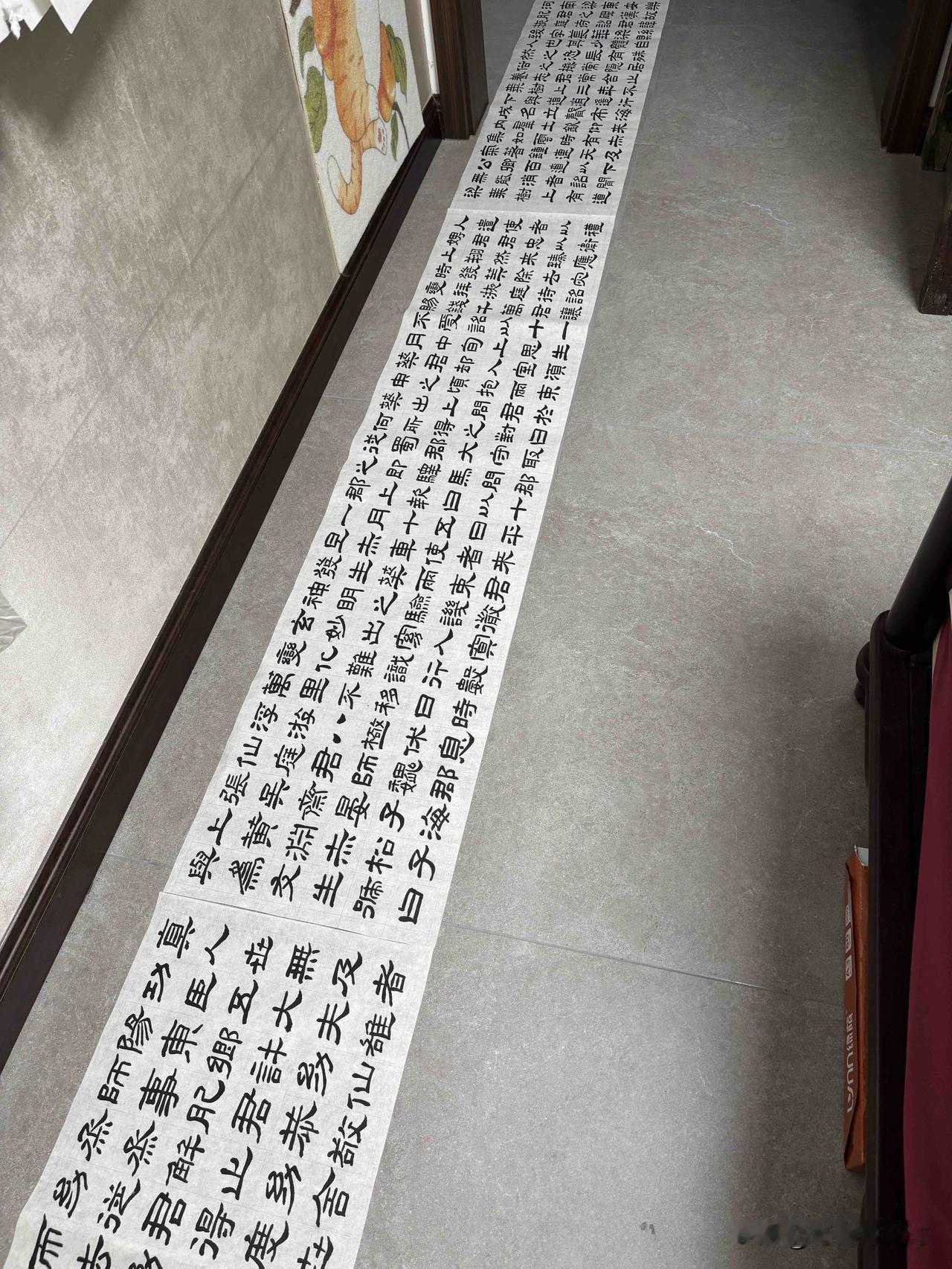 《肥致碑》临卷全貌