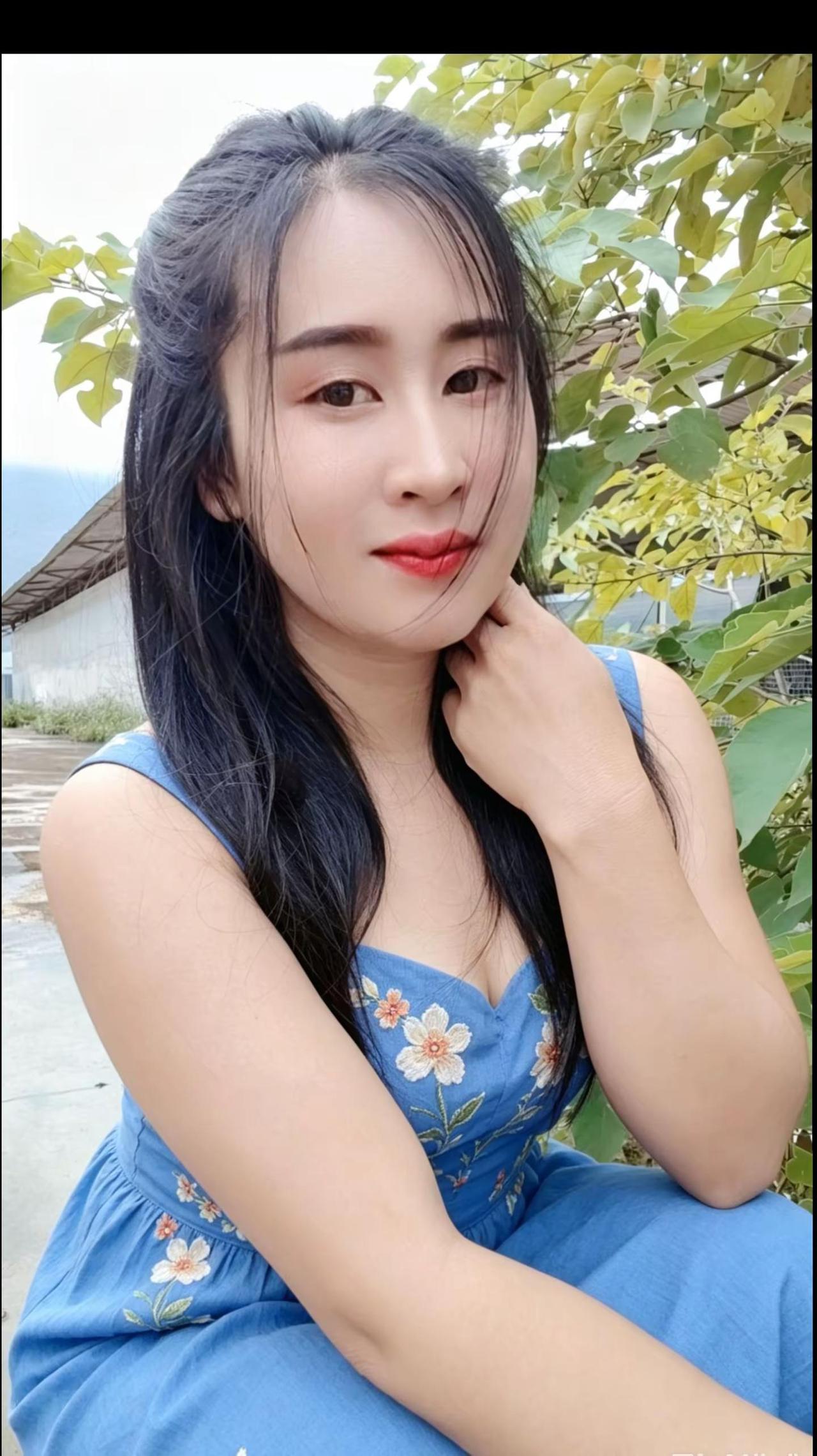 山水与甜妹 乡间甜美穿搭 乡间甜美穿搭 农村妹纸 农村妹纸