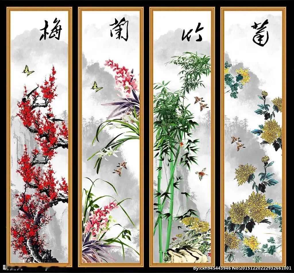 方圆天地，为头条联友对联：
莺燕鹊鹤枝头友
梅兰竹菊心上人。