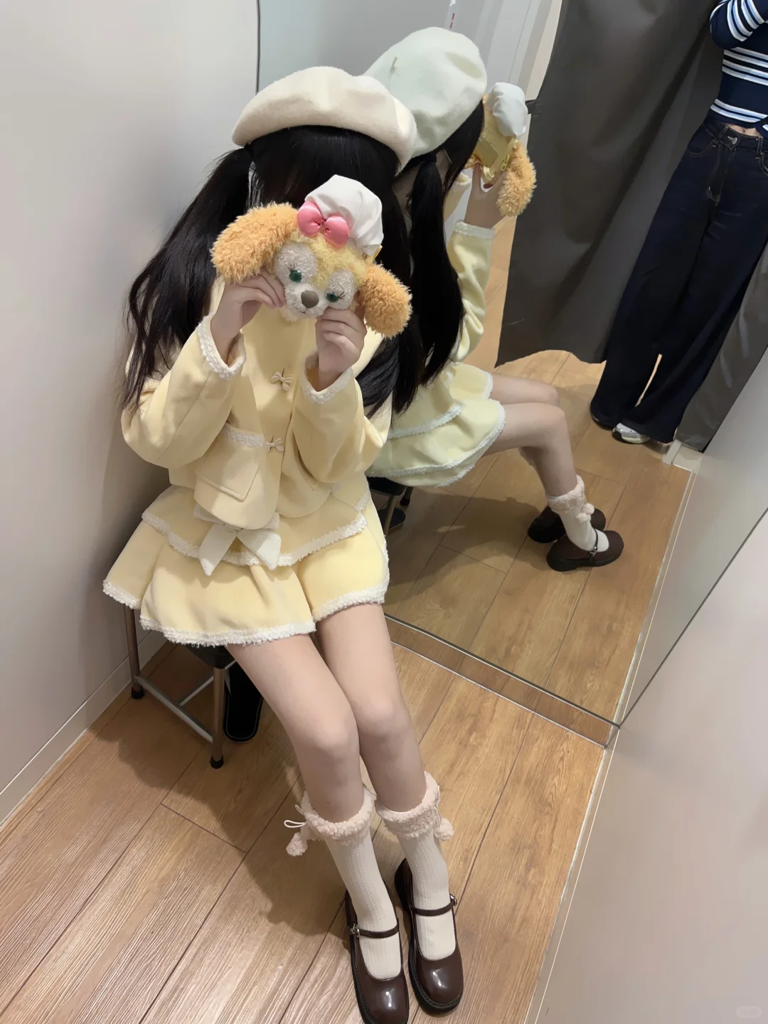 挡脸这样拍(>_<)