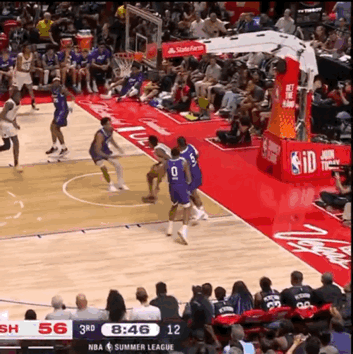 欢迎来到NBA！新状元迪班萨首场秀，被身体侵犯过多次，但他还是砍下27分8篮板2