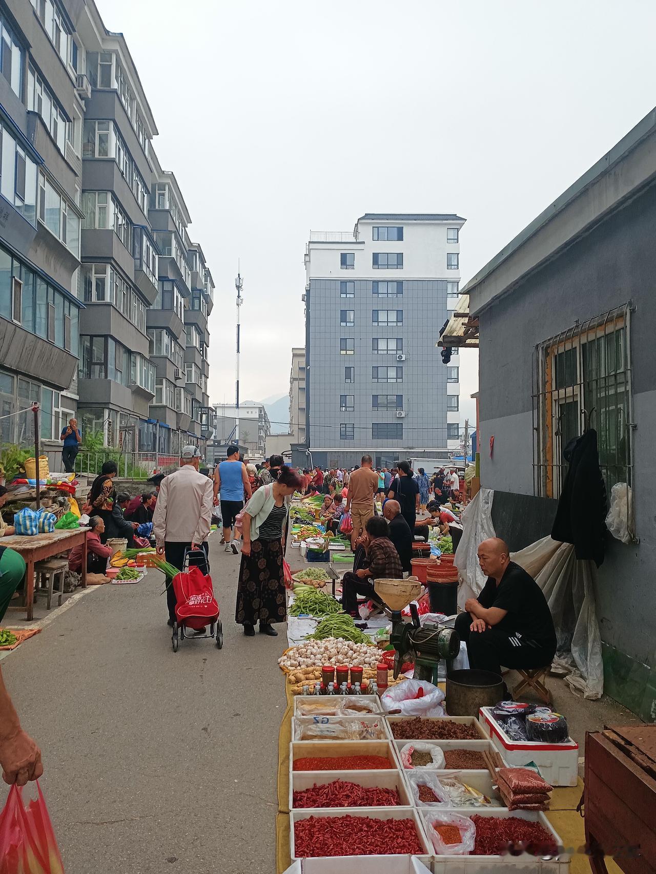 小城
来到吉林长白县旅游，我们住在县城里的星梦缘宾馆。导游一再说，在县城里，可以