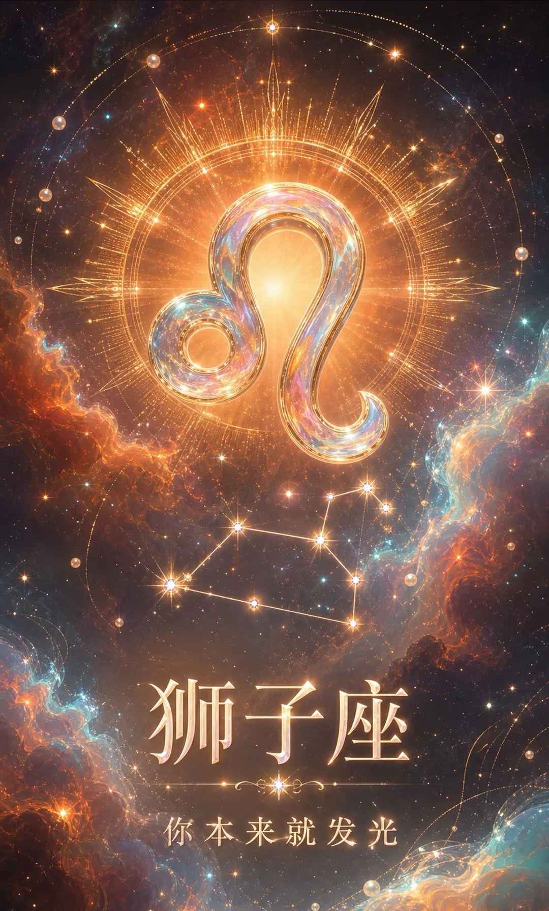给十二个星座全都做了专属锁屏壁纸，找找你的星座，看看今天哪句话适合你。 