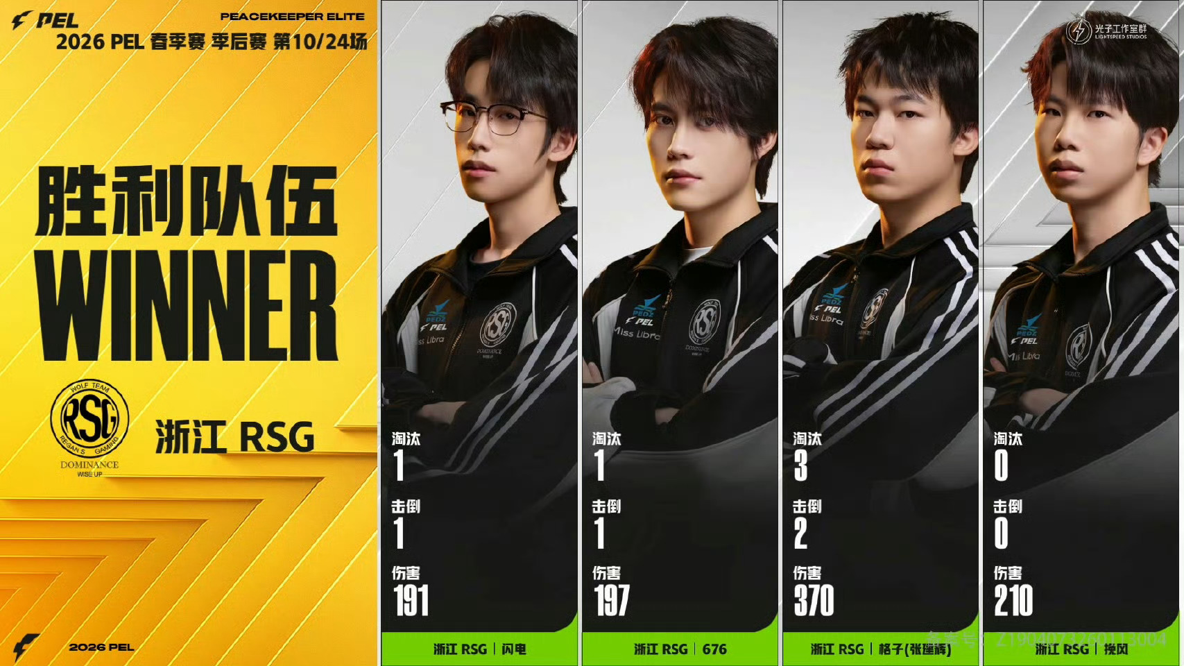 PEL季后赛战火正燃【春季赛季后赛Day2】第四局获胜队伍：2026pel春季赛