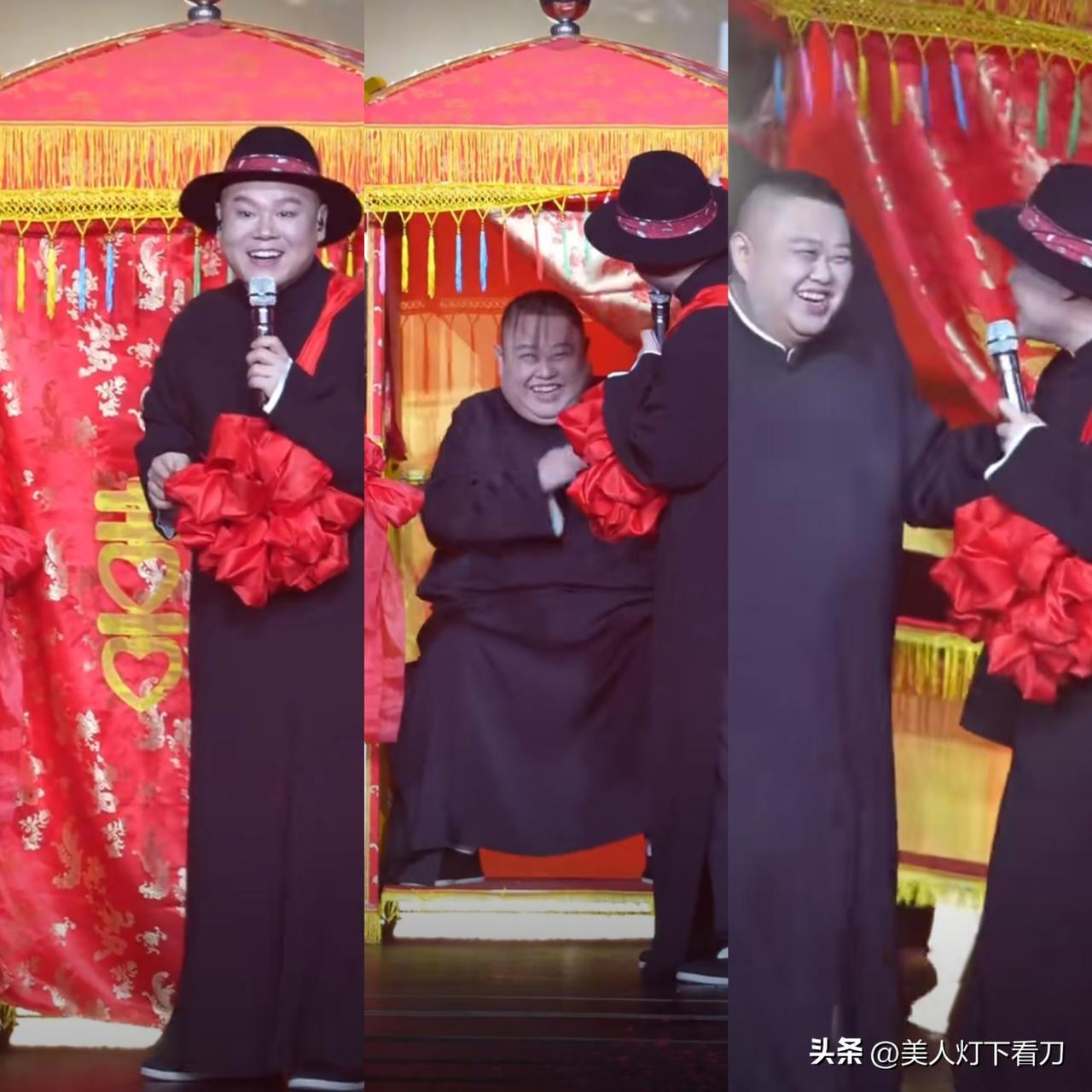 好家伙，这娇子也真够结实的。

德云社相声演员岳云鹏，“非要唱”演唱会上海站开场