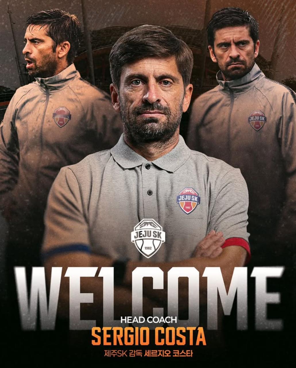 【前重庆力帆助教成为济州SK新主帅】在顾问具滋哲的推荐下，52岁的塞尔吉奥·科斯
