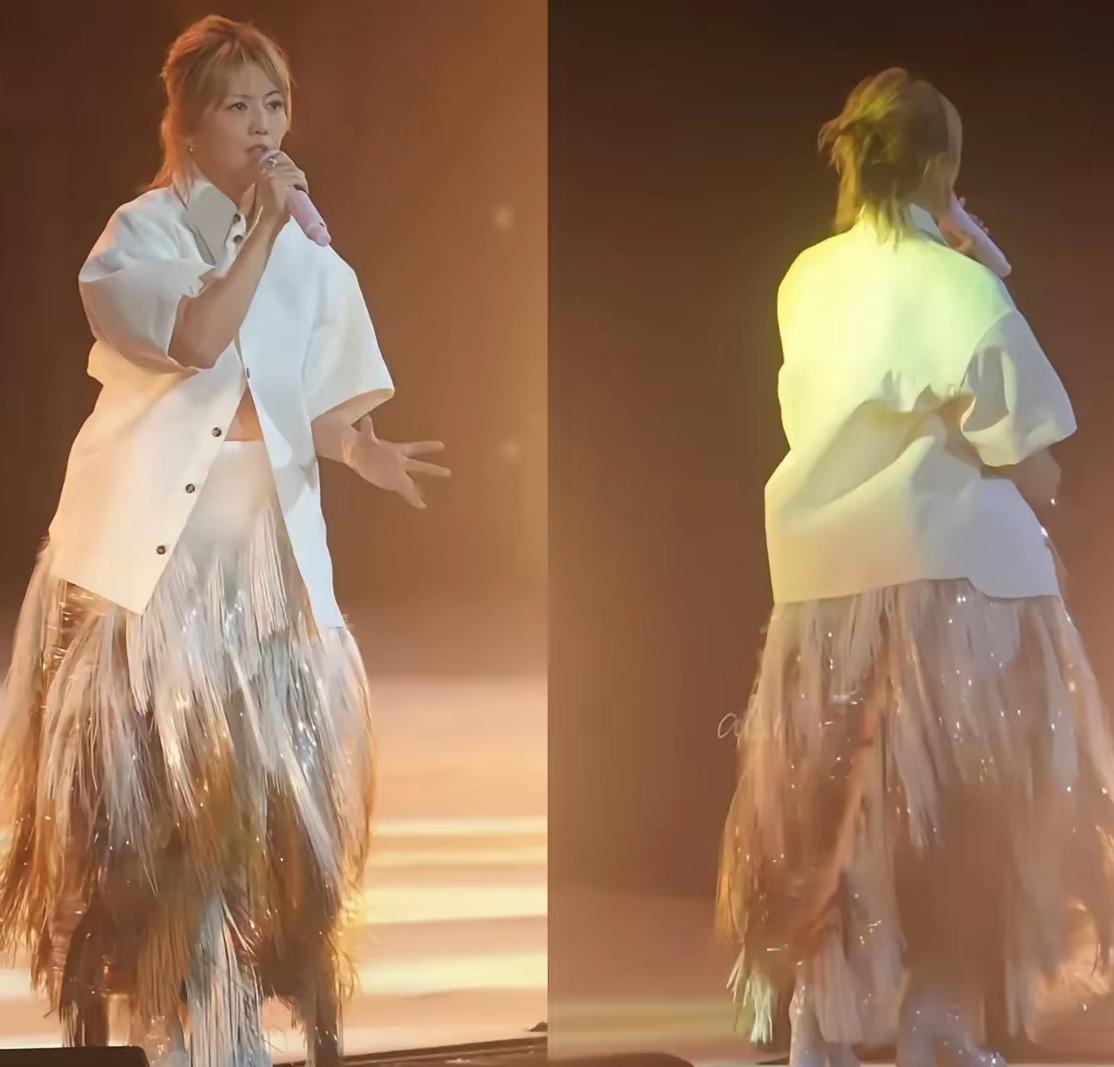 我可以接受孙燕姿48岁了，
也可以接受孙燕姿发福了，
但我真的接受不了她香港演唱