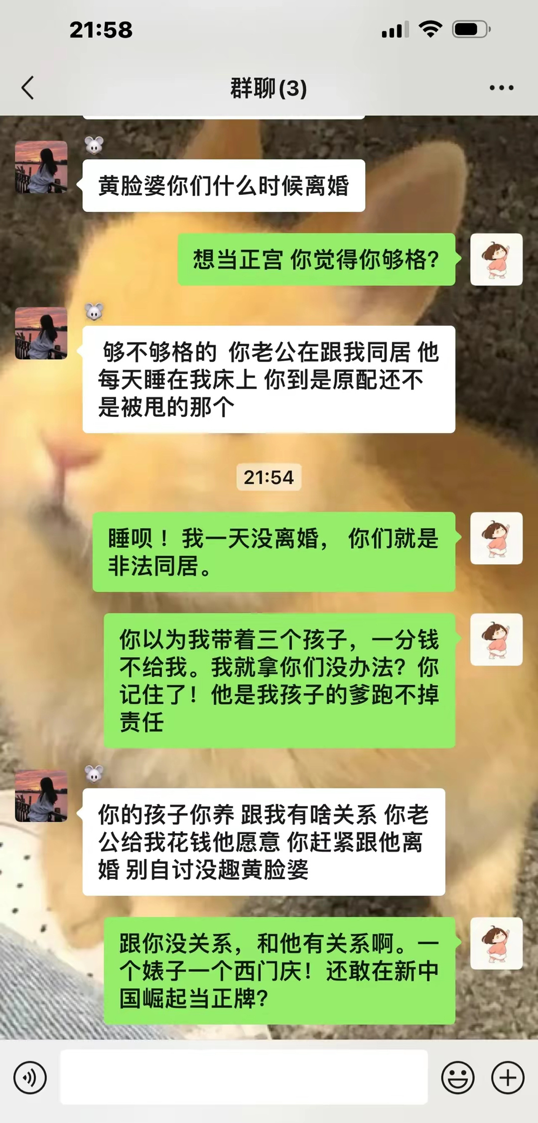 一个口出狂言逼着我跟我老公离婚的小三 ，我 该怎么办？ ​​​