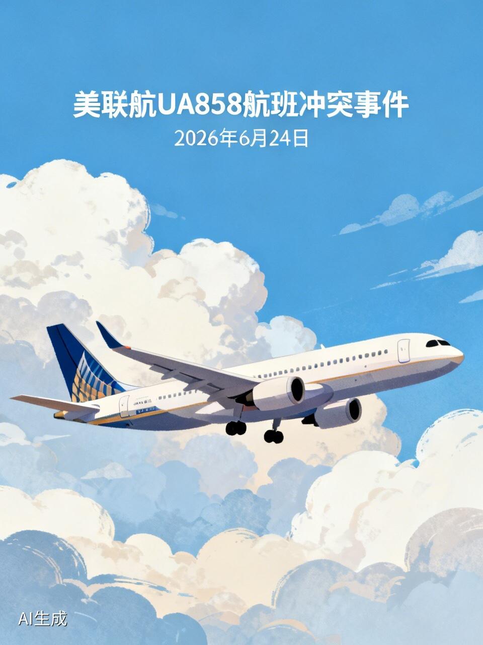 这起2026年6月24日发生的美联航UA858航班冲突事件，是近期引发全网热议的