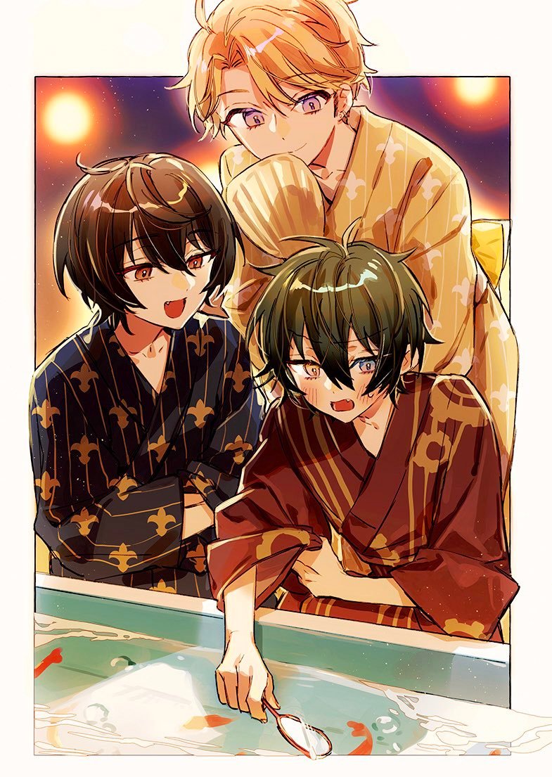 偶像梦幻祭 偶像梦幻祭2 夏朔间凛月 鸣上岚 影片美伽🎨 Mizuyomi 瑞