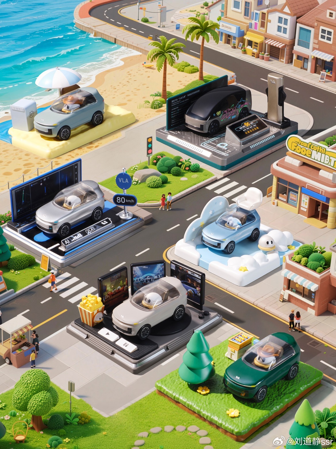 【宠粉抽奖】今天抽一个小理师傅的场景摆件～评论就行哦  抽奖详情