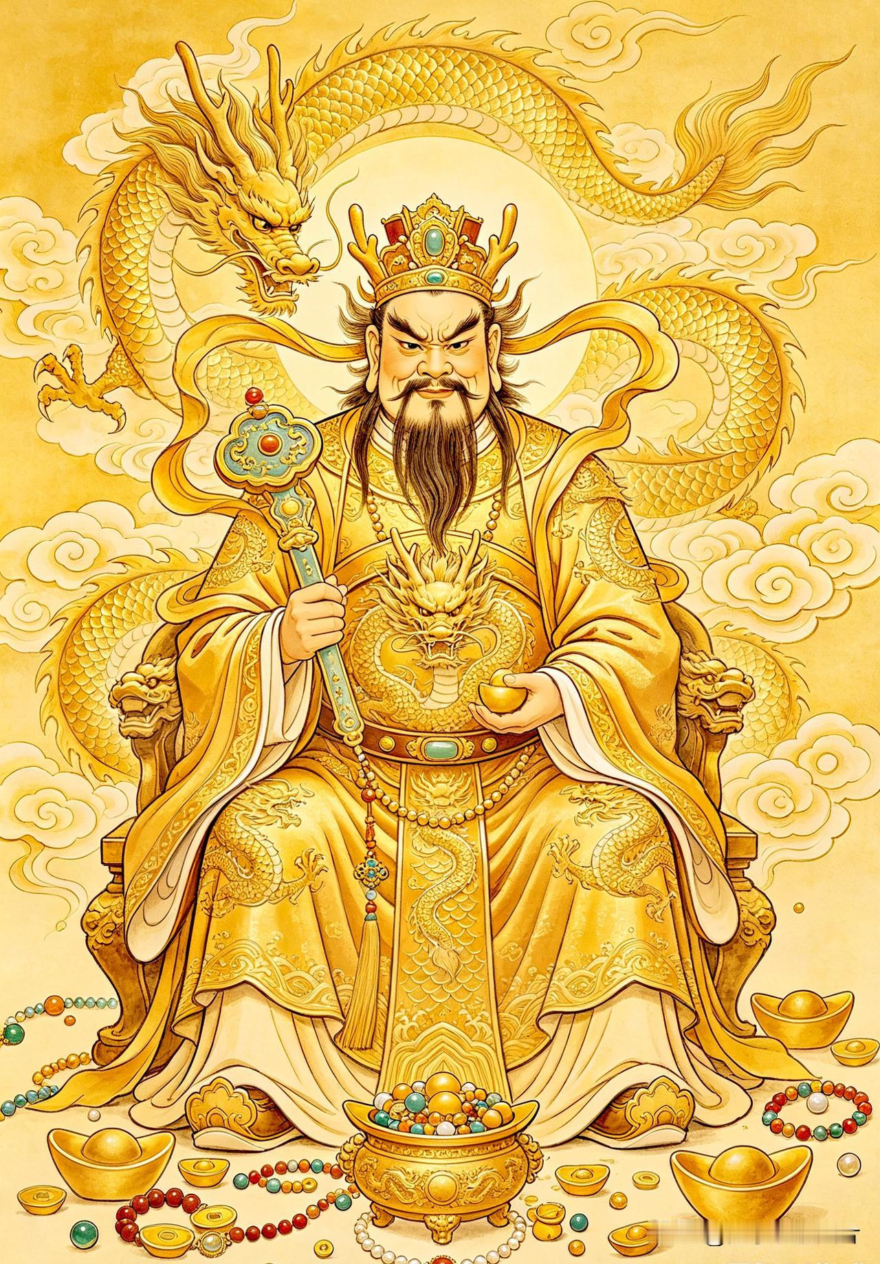 龙五爷财神