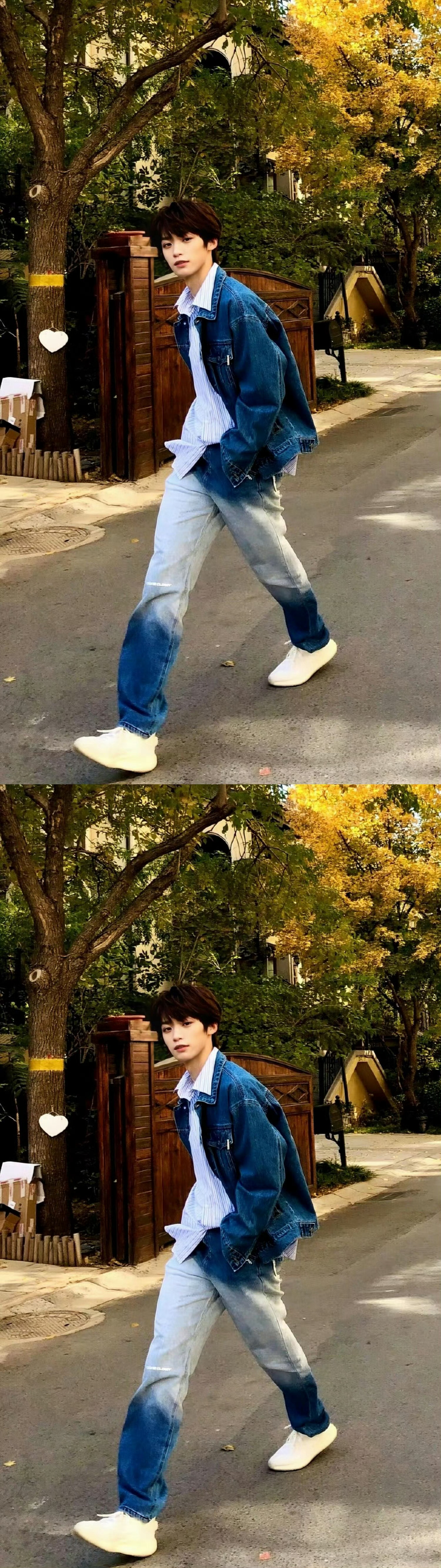 梓渝 时尚先生静候佳音听官宣！大热新人梓渝时尚表现力不俗，骨子里的时尚魅力😍 