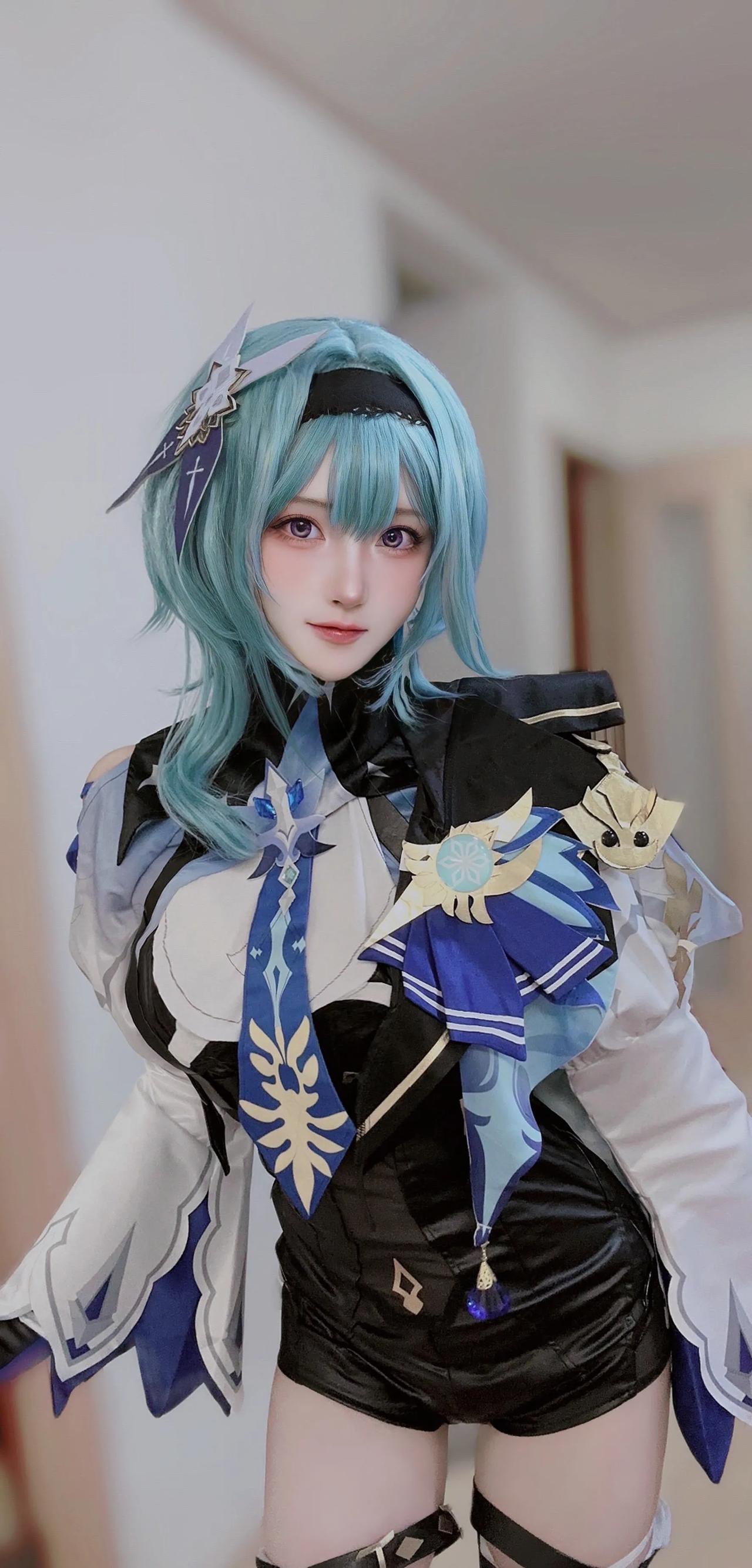 优菈:我的样子，就是冰雪的样子!#游戏# #原神# #二次元#