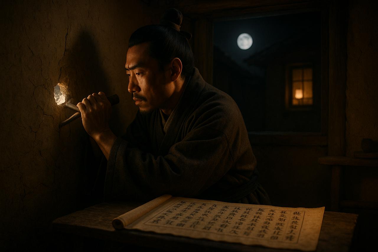 哪一个读书人没听过凿壁借光的故事呢，匡衡就是凿壁借光的主人公，他是西汉著名的经学