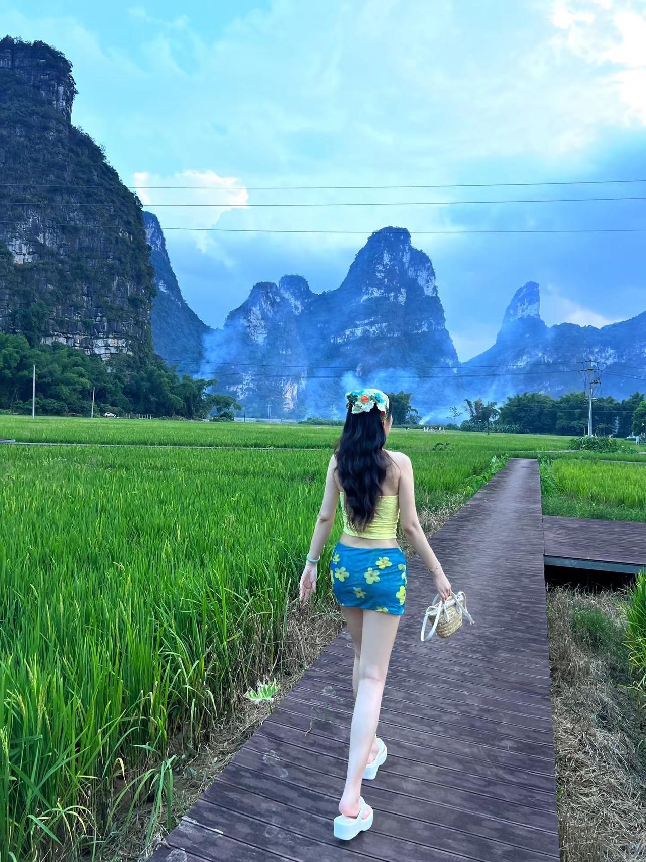 四天假期。氛围感 穿搭 日常分享 广西三月三