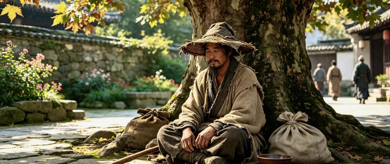 公元950年的成都，有个穿得破破烂烂的小人物，每天在沙地里翻腾。他左手拿簸箕，右