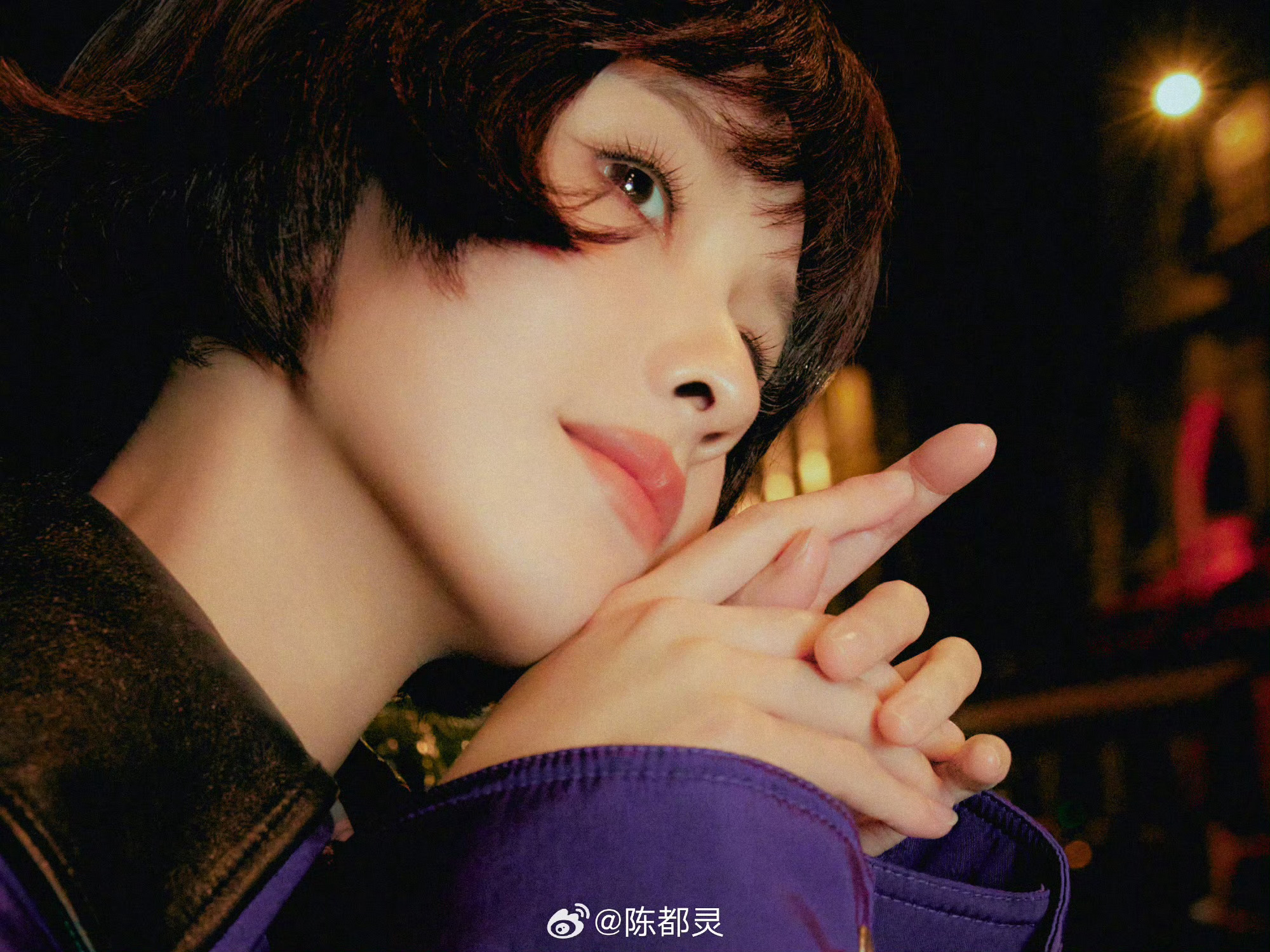 陈都灵｜巴黎时装周loewe大秀再次挑战短发造型，品牌大使陈都灵即将受邀亮相LO