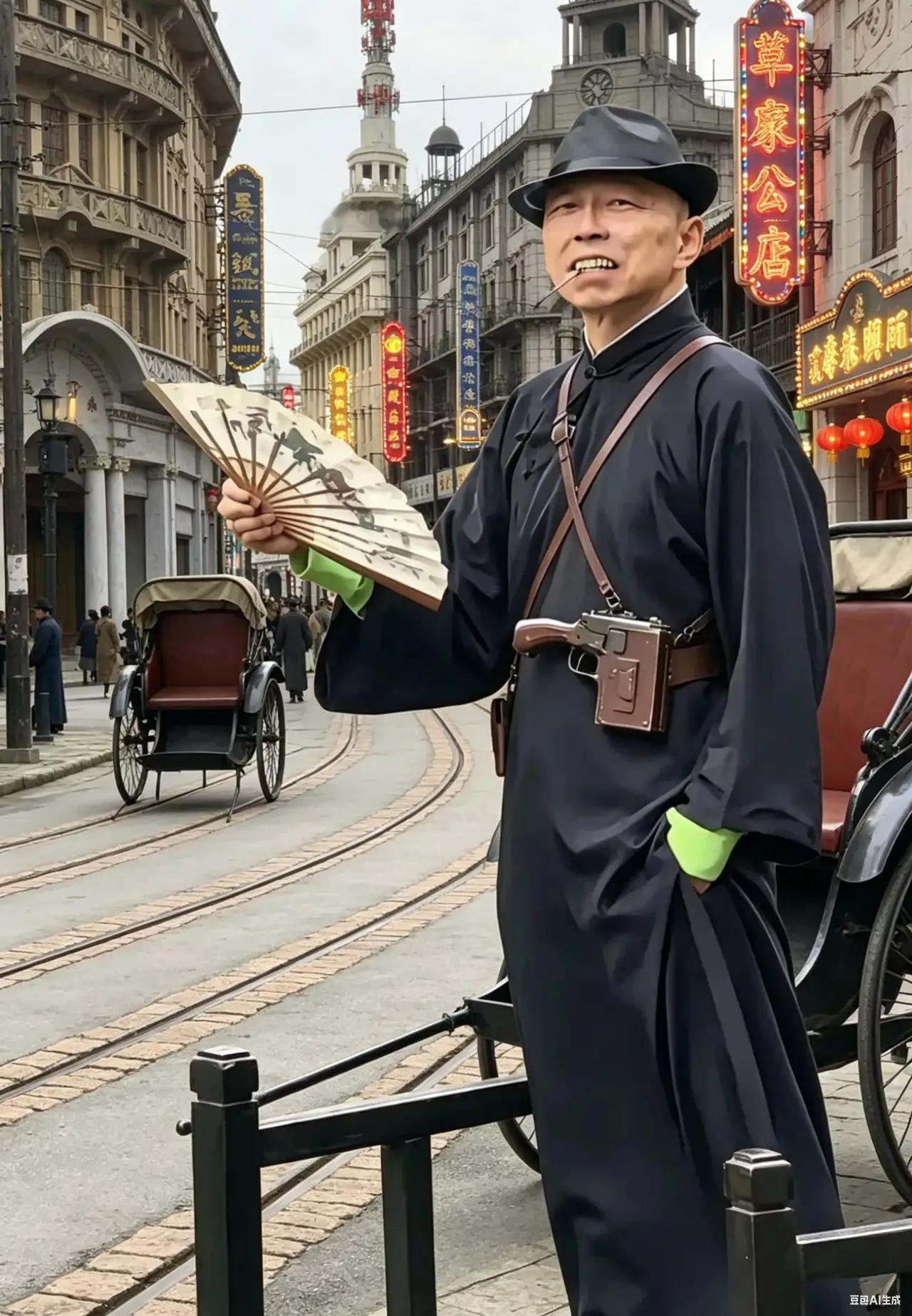 张朝阳的确非常聪明，他怎么能够联想到去扮演翻译官这个角色？应该说他肯定发现过去影