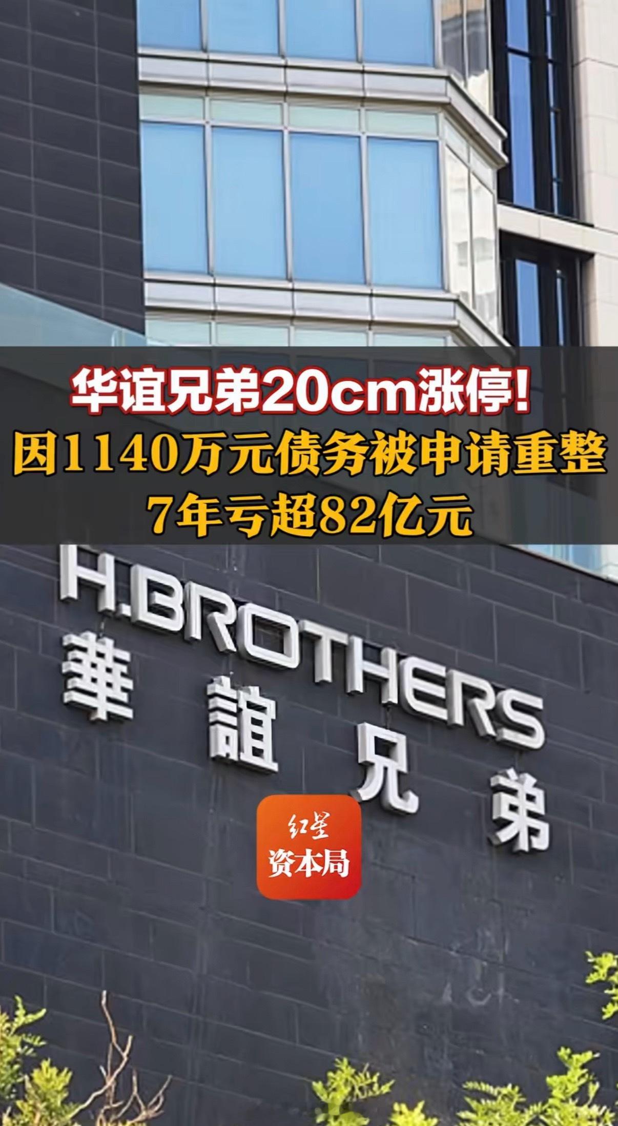 华谊兄弟被申请破产重整我看了很多华娱小说，没有一部是正面形象的，可见口碑之差