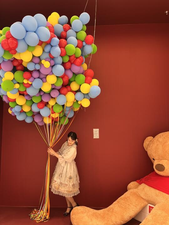 彩色气球🎈太好拍啦 ～深圳泰富家具广场
