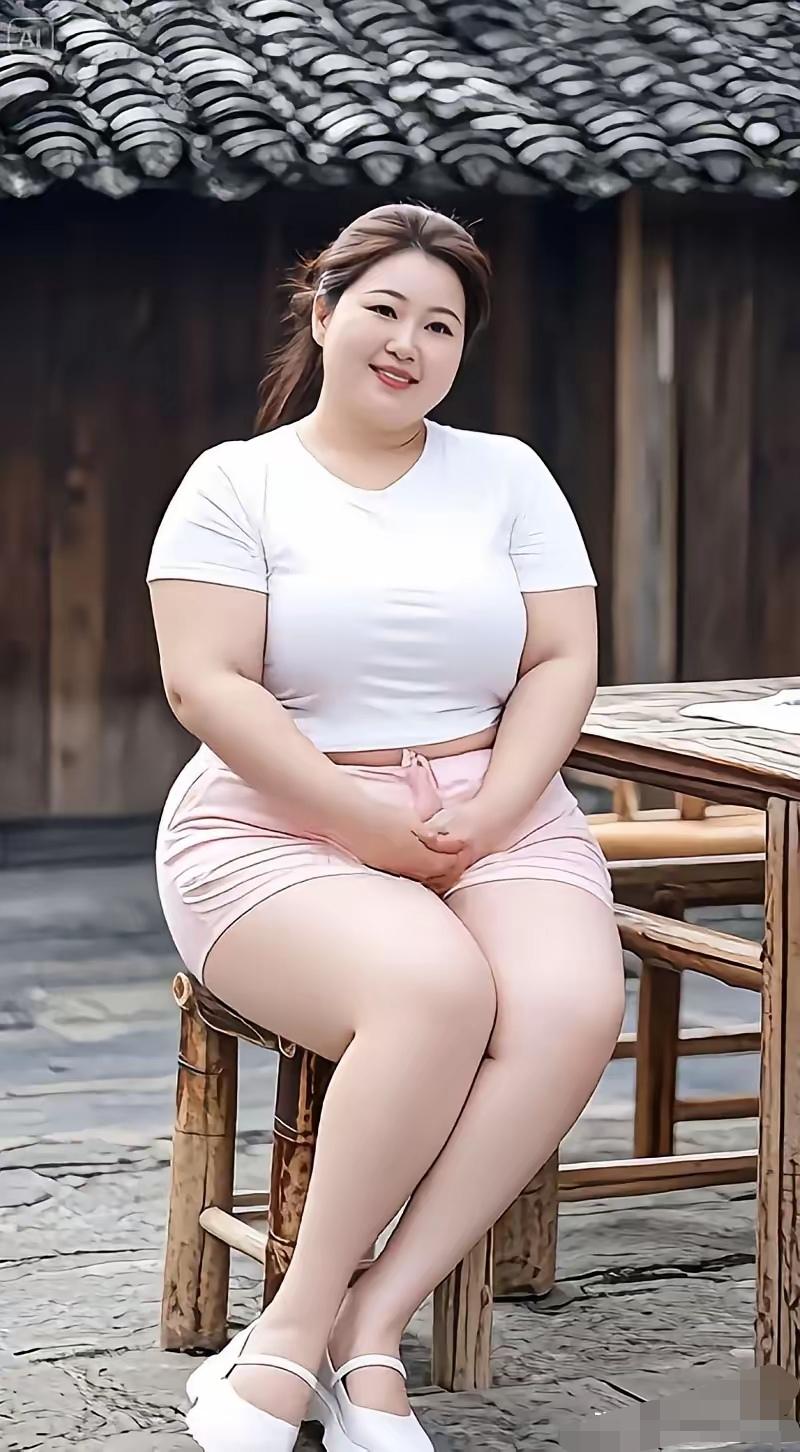 农村的微胖富态的美女