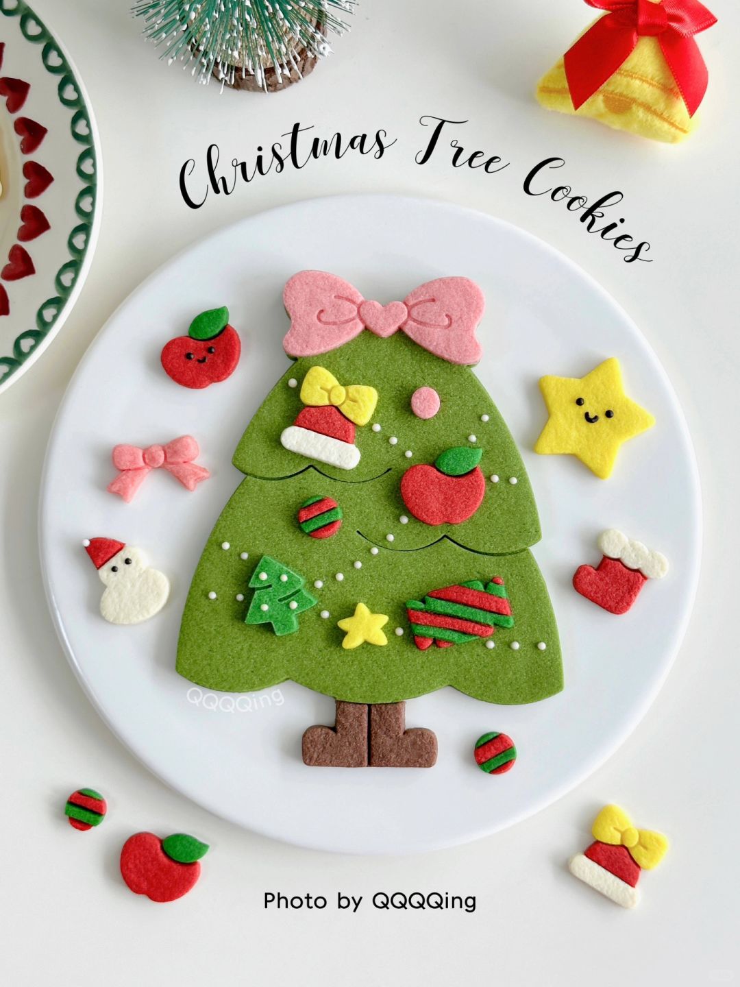 ❄️圣诞限定🎄圣诞树曲奇饼干🍪附教程